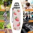 thumbnail image 7 of Strawberry Fruits 32oz Water Bottles with Straw Tritan Leakproof Sports Bottle BPA Free Clear for Fitness Gym Swimming Cycling, 7 of 7