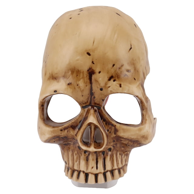 Lámpara de noche de calavera enchufable en la pared, brillo ajustable, esqueleto de resina, luz nocturna, decoración de pared de calavera para Halloween, enchufe europeo de 220V