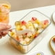 thumbnail image 4 of Bandeja de cubitos de hielo con tapa, capacidad de 28 cubos, máquina de hielo de plástico de fácil liberación para congelador, diseño resistente a derrames, sin BPA, caja de molde de hielo apilable, 4 of 7