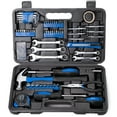 thumbnail image 3 of Cartman 148 Piece Tool Set General Household Hand Tool Kit with Plastic Toolbox Storage Case Blue,include socket, 3 of 8
