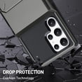 thumbnail image 3 of Wallet Case for Samsung Galaxy S22 Ultra Case with 4-Card Credit Card Holder Slot Shockproof Cover Hybrid Heavy Duty Protection  Phone Case Compatible with Galaxy S22 Ultra 5G-Grey, 3 of 12