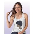 thumbnail image 2 of Heavenly Hair I. Racerback Tank Women -Annie Warren Designs, Female x-Small, 2 of 4