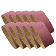 thumbnail image 1 of 10 Uds. Cinturones de arena de 180 granos, cinta de lijado de óxido de aluminio, accesorios para lijadora para pulido de madera, Metal y plástico, 1 of 8