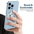 thumbnail image 5 of Entronix Magnetic Phone Grip, Magnetic Phone Ring Holder for iPhone 15 14 13 MagSafe Accessories 360° Adjustable Kickstand Only for iPhone 14/13/12 Pro Max, Compatible with Mag Safe Case (Black), 5 of 8