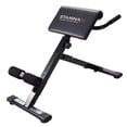 thumbnail image 1 of Stamina X Adjustable Ab, Back, & Core, Exercise Hyperextension Bench, Black, 1 of 11