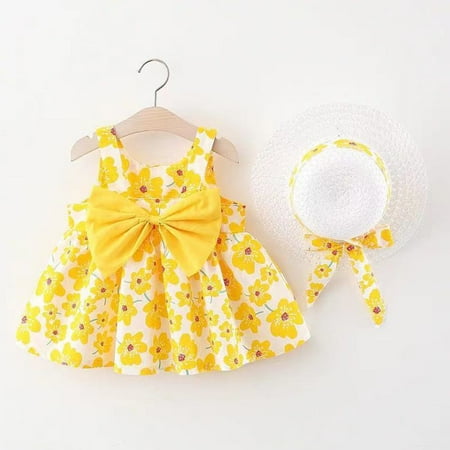 

New Children’s Dress Girl’s Dress Big Bowknot Dress