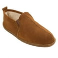 thumbnail image 2 of Minnetonka Men's Pile Lined Romeo Slipper Brown 10 M US, 2 of 4
