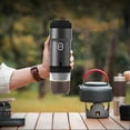 thumbnail image 5 of Vett (Vert) Cafetières Électriques Portables, Cafetière de Voyage 3-en-1 pour Véhicule Récréatif, charge USB et Chauffage Sans Fil, Idéal pour RV, Randonnée, 5 of 5