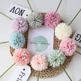 thumbnail image 4 of Ramo de flores artificiales con forma de bola de crisantemo, 10 unidades, regalo para personas importantes, gloriosa moral para el hogar y la boda, 4 of 6