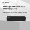 thumbnail image 2 of HiFiMuse R20 Récepteur Audio WiFi & Bluetooth 5.0 - Stéréo Sans Fil Multi-Pièces Compatible Musique, Marée & AirPlay, 2 of 8