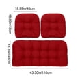 thumbnail image 2 of Taicans Bench Seat Cushion with Backrest 48"x18" Thick High Resilience Foam Indoor Outdoor Patio Furniture Cushion for Garden Bench Window Seat Entryway Shoe Bench Home Decor, 2 of 5