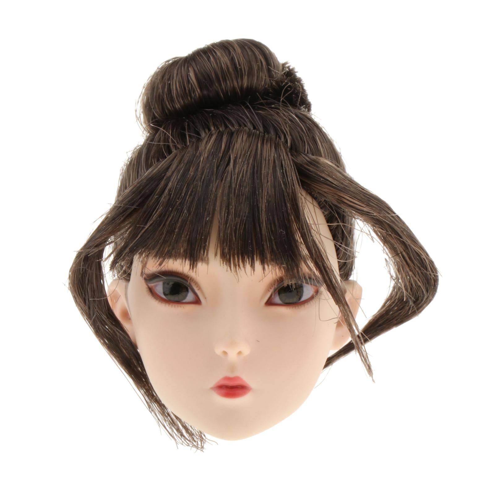 1/6 Scale Variety Fashion Hairstyle Head Sculpt Model For 12" Female Figure Body 