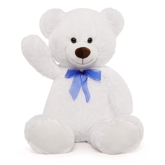 Muiteiur 35.4" Teddy Bear Stuffed Animal Giant Teddy Bear With Bow Plush Toy