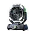 thumbnail image 1 of Klonfd Portable USB Fan With Remote Nano Atomization 360° Oscillation 10000mAh Rechargeable Camping Fan Speed Night Light For Outdoor Indoor Use, 1 of 2