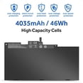 thumbnail image 1 of Batería para Laptop BatteryMon CS03XL para HP EliteBook 745 840 755 848 850 G3 G4 ZBook 15u G3 G4 mt42 mt43, 1 of 2