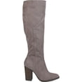 thumbnail image 2 of Journee Collection Womens Kyllie Knee-High Boots Gray 7.5 Medium (B,M), 2 of 3
