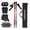 Red, variant on WFYL 2-pack Collapsible Trekking Poles, Portable Hiking Poles for Nordic Walking, Trail, Lightweight 6061 Aluminum, 3-Section Twist Lock, Walking Sticks for Women, Men & Seniors, Red