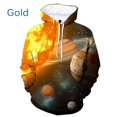 thumbnail image 1 of Sweat à Capuche Imprimé 3D Mode Espace, Pull Décontracté Hip Hop, Chandail à Capuchon Galaxie, 1 of 5
