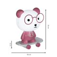 thumbnail image 3 of Lámpara de noche para niños Gadgets and Fun  Oso en patineta color Rosa, 3 of 3
