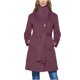 thumbnail image 4 of AUNVITO Women's Wool Blend Coat High Neck Button Detail Long Sleeve Jacket Casual and Chic Outerwear, 4 of 9