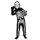 thumbnail image 3 of RV Disfraz de calavera de Halloween para niños, disfraz de juego de rol de calavera fantasma, tema de Cosplay, disfraz de fantasma para graduación, traje de una pieza para niños de 130-140cm Rojo Verde, 3 of 5