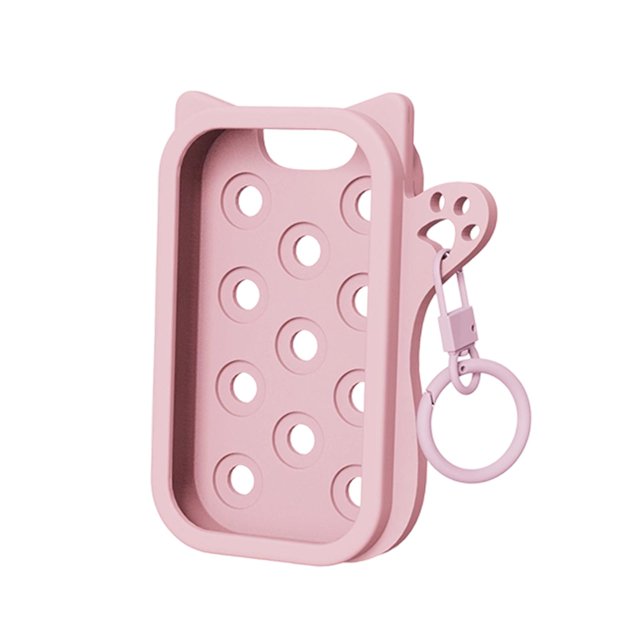 BELOVING Silicone Case Accessory Travel for Power Mist Cute Hand Sanitizer Spray Case Pink