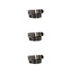 thumbnail image 3 of Sonducket Nuevo cinturón de moda de cadena Punk para mujer, cinturón ajustable con ojal de doble con cadena de ojal, cinturones decorativos Type1 NO1 Sonducket CBP140348, 3 of 6