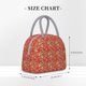 thumbnail image 2 of Fotbe Strawberry Bolsa de Almuerzo con Estampado, Lonchera Aislada, Contenedor de Comida Reutilizable Tipo Cooler a Prueba de Fugas, 2 of 6