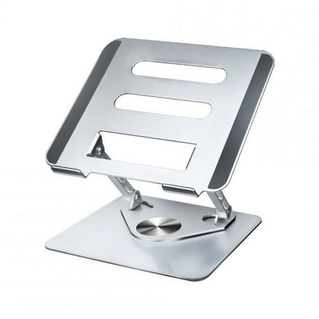 N8 Laptop Stand Aluminum Alloy Computer Folding Riser Adjustable Laptops PC Tabletop Mount For Notebook Tablet Computer XZ05 silver