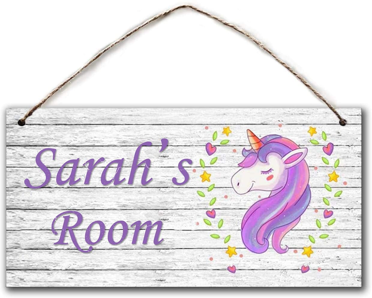 Personalized Kids Baby Room Door Sign/Name Plate/Wall Plaque -Magical  Unicorn Sign, Unicorn and Hearts Personalized Sign, Kids Name, Kids Door  Sign, Floral Nursery Art, 5" x 10" - Walmart.com
