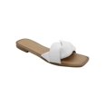 thumbnail image 2 of Sandalias de piso Exterior Piel Vegana Color Blanco Para Mujer, 2 of 3
