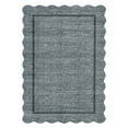 thumbnail image 6 of Scalloped Edge Area Rug – Non-Slip, Machine Washable Low Pile Indoor Carpet, Modern Farmhouse Floor Mat for Living Room, Bedroom, Nursery, Dining Room, Office, 6 of 12
