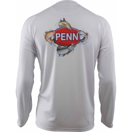Penn Penn Mens Inshore Performance Long Sleeve Shirt Walmartcom