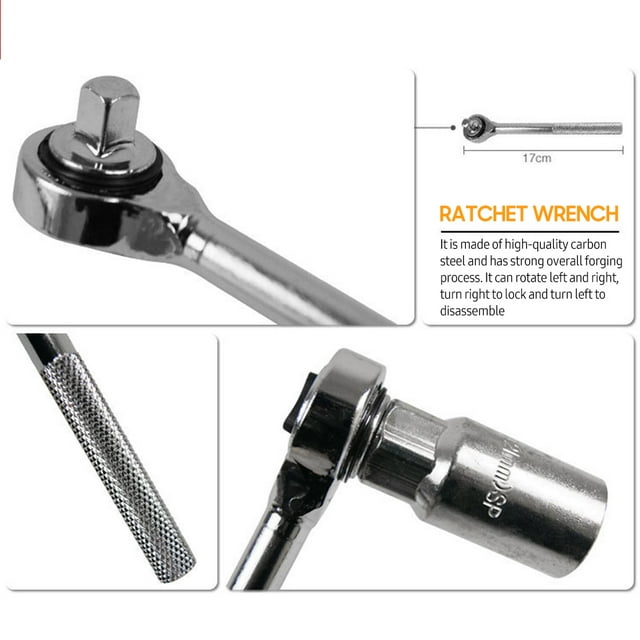 sleeve,And 3/8'' Drive With Tool Car Socket Set With 1/4'' And 3/8'' 40-piece 1/4'' And Socket Tool Kit And Sae Combination Kit 40-piece 1/4'' Set And Sae Drive Socket With Wrench With Socket Wrench