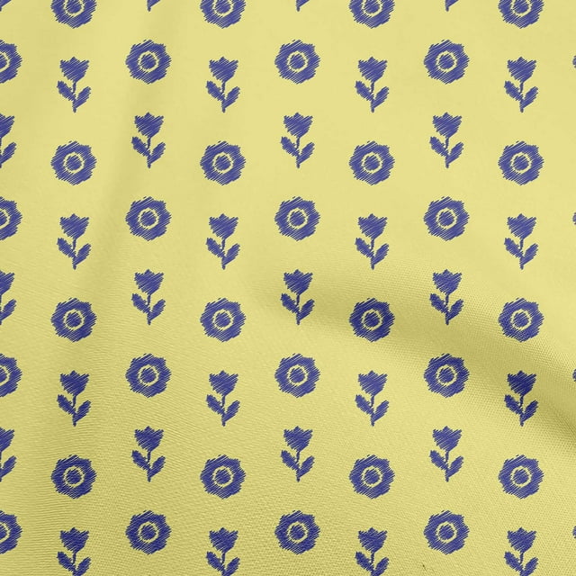 oneOone Polyester Spandex Purple Fabric Block Craft Projects Decor Fabric Printed By The Yard 56 Inch Wide-AY