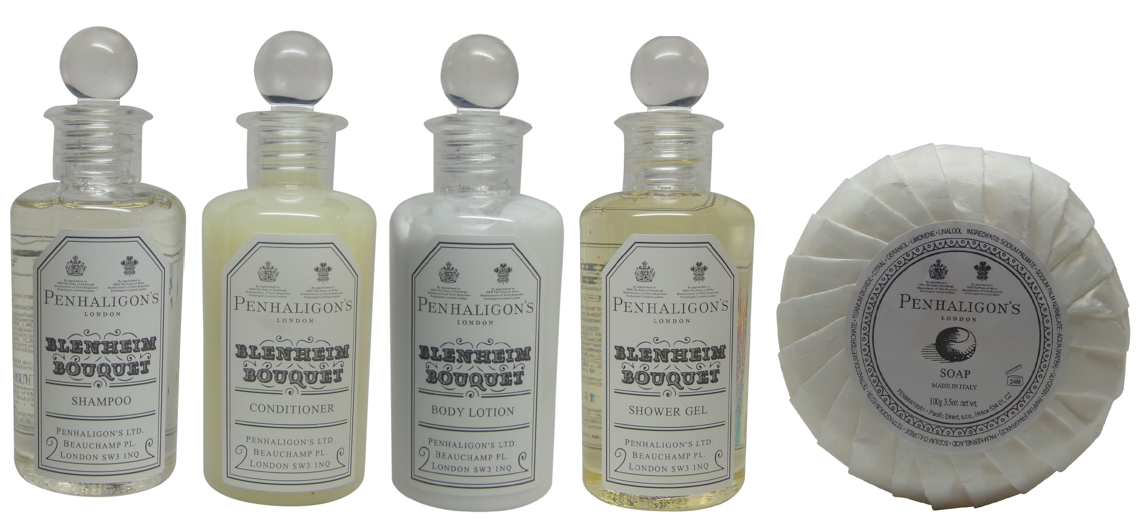 Penhaligons Blenheim Bouquet Travel Set Shampoo, Conditioner, Body