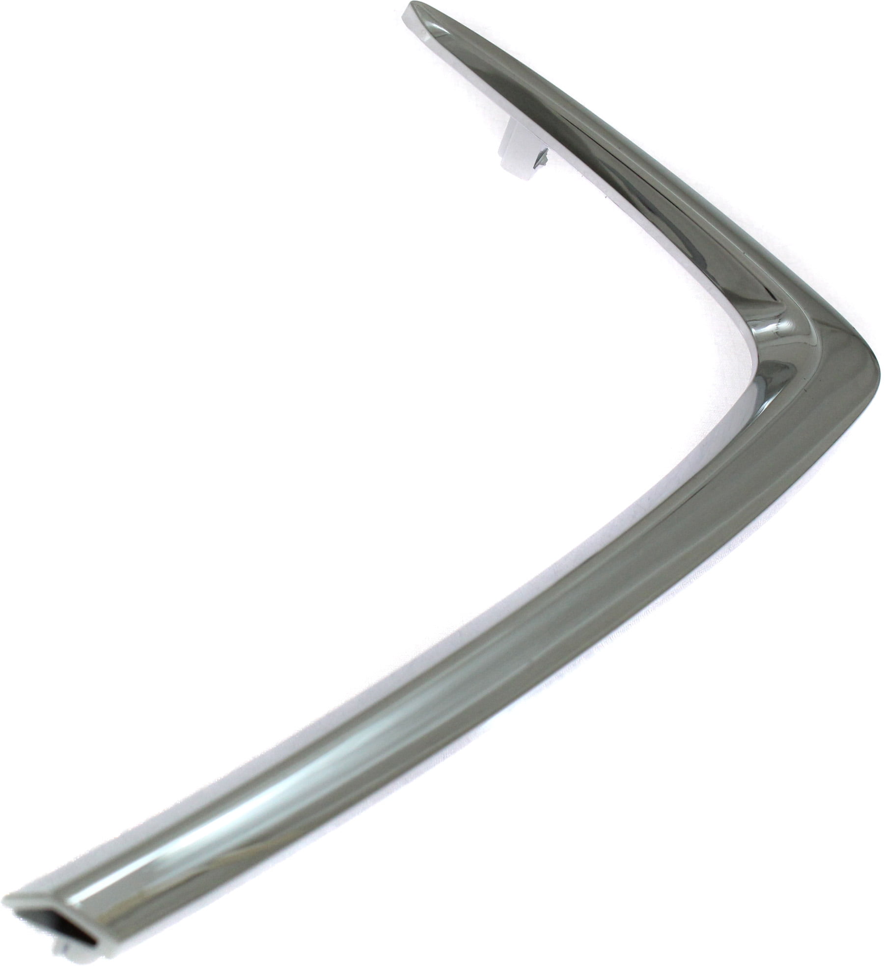 Grille Trim Compatible with 2016-2020 Toyota Yaris 2016 Scion iA Front, Right Passenger Side, Outer Chrome