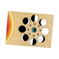 thumbnail image 2 of Rompecabezas de madera Rompecabezas Interactive Educational Puzzle Juego para niños y niñas Regalos de cumpleaños para niños y niñas Fases de, 2 of 8