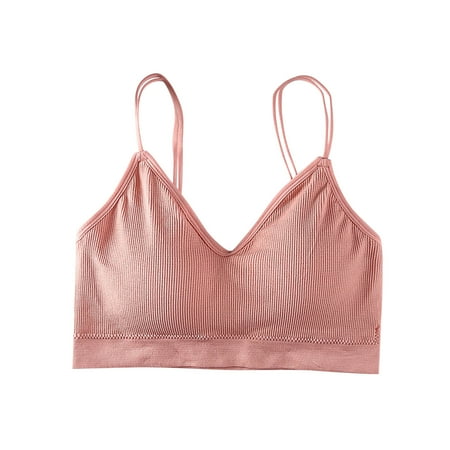 

Follure Full Coverage Bras for Women Female Cup Chest Camisole Vest Comfortable Underwear Bra