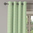 thumbnail image 3 of Ambesonne Eastern Grommet Curtain, Floral Tones Ornate, 50" x 63", Khaki Turquoise, 3 of 6