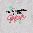 thumbnail image 4 of Inktastic Flower Girl I'm in Charge of The Petals Girls Baby T-Shirt, 4 of 5