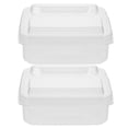 thumbnail image 1 of 2 Unids Queso Cajas de rebanada Cajas de porción de alimentos Mantequilla platos Cajas de queso de fresco, 1 of 6