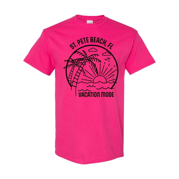 Inktastic Summer Vacation Mode St. Pete Beach Florida T-Shirt