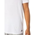 thumbnail image 5 of Adidas 3 Pack Lounge Active Core T-Shirts, White, 5 of 6