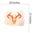 thumbnail image 4 of Animal Wall Decals for Care Taker Daycare - Deer Skull with Antlers Reindeer DIY & Creativity Boy Girl Bedroom Wall Sticker - Size: 30 In x 21 In, 4 of 5