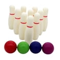 thumbnail image 2 of Juego de Bolos CUTICAT Interactivo Familiar Portátil Para Niños, 2 of 8
