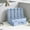 Blue, variant on Magazine File Holder with 4 Vertical Compartments, Plastic File Folder Holder for Desk, Organizers and Storage File Folder Magazine Organizers for Office Desktop, Home, School, Classroom