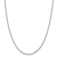 thumbnail image 1 of 925 Sterling Silver 3.2mm 8 Inch Link Chain Charm Bracelet, 1 of 9