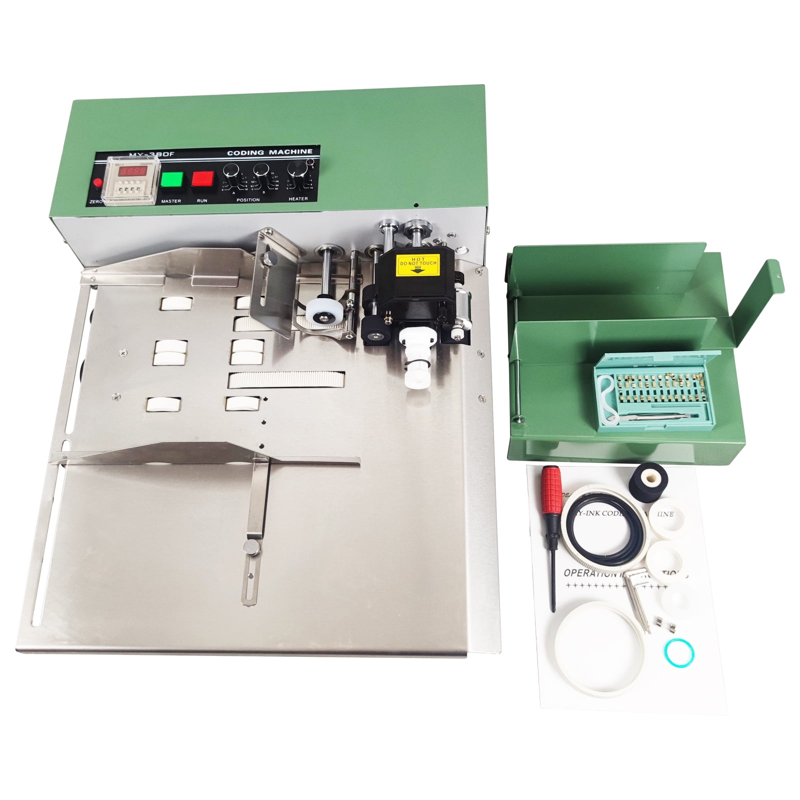 Automatic Solid-Ink Coding Printing Machine Widen Quick Drying Ink Printer Continuous Label Printer MY-380F 110V