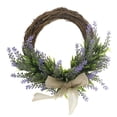 thumbnail image 2 of Guirnalda de lavanda de simulación, guirnalda de ratán, decoración Yuyangstore corona de lavanda artificial, 2 of 8
